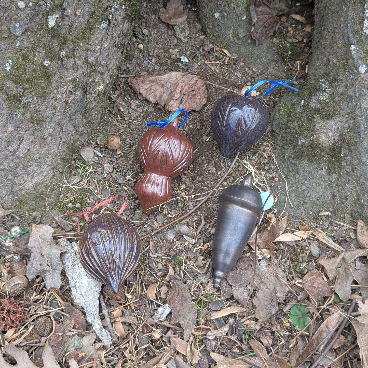 Four ornaments